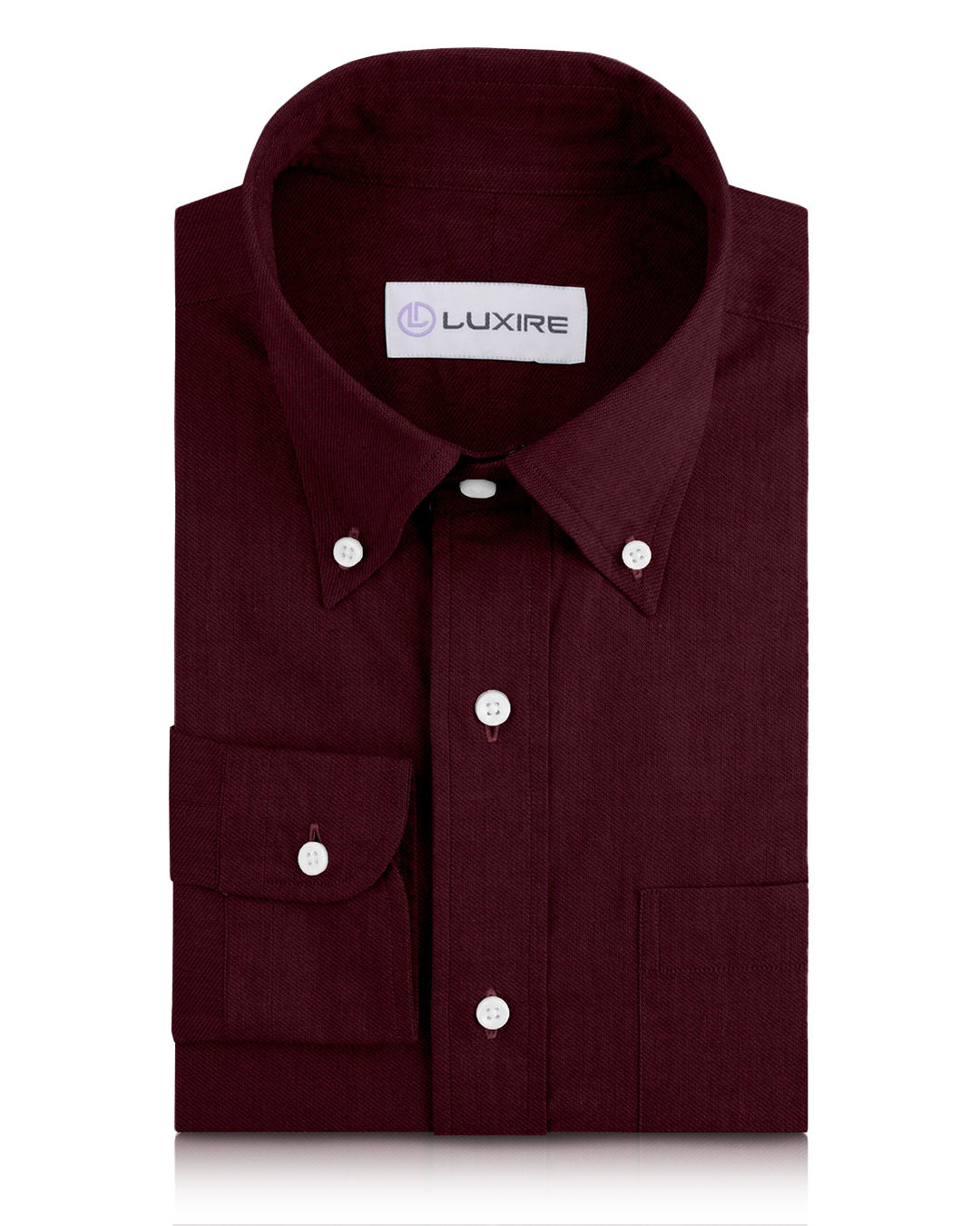 Maroon Cotton Twill - 1
