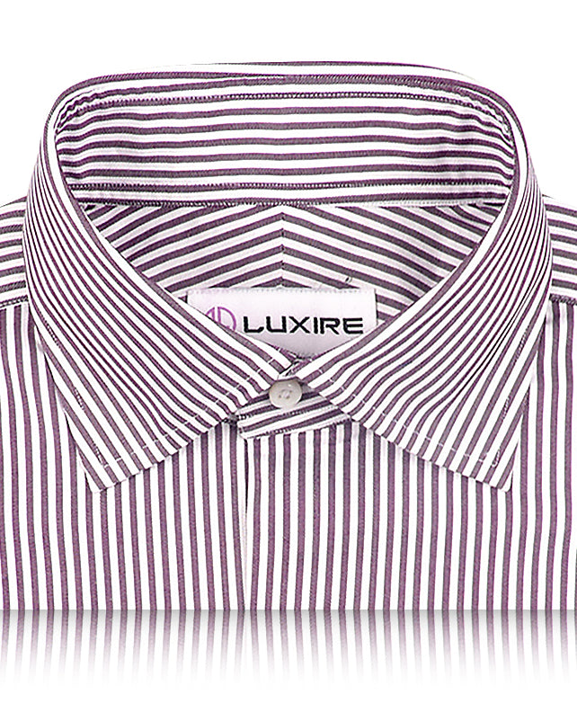 Brown Dress Stripes Twill - 2