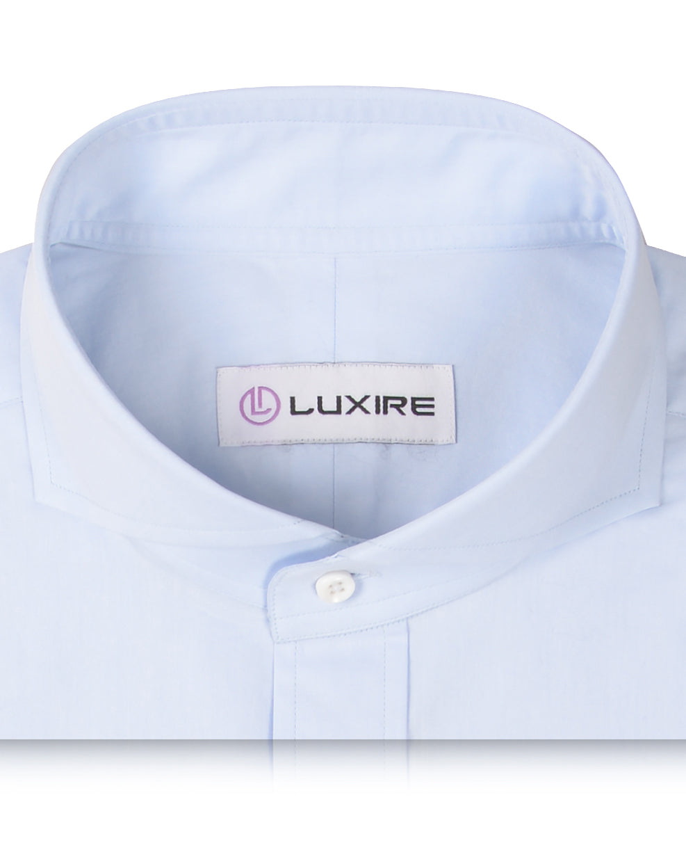 Light Blue Satin Dress Shirt - 2