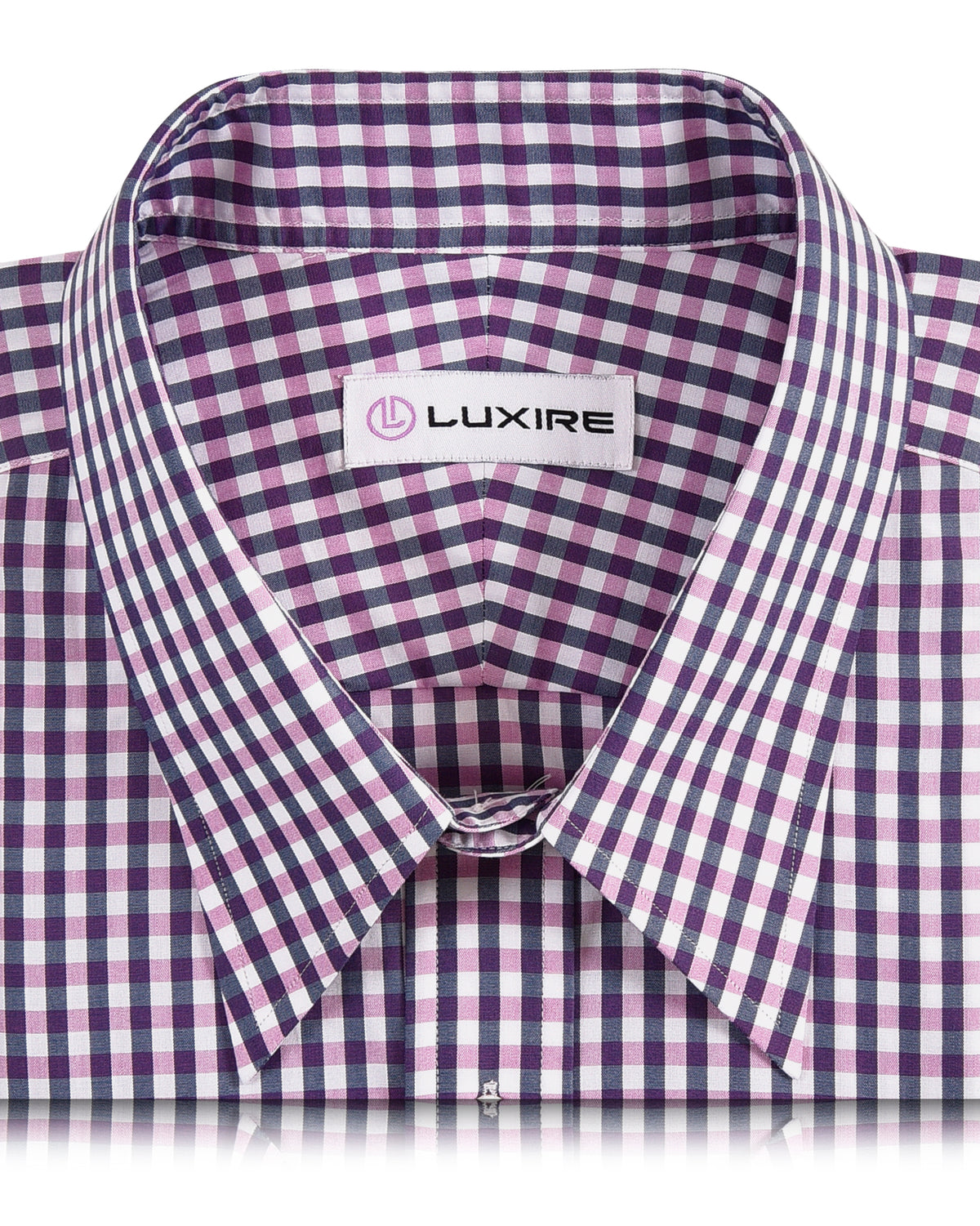 Pink Navy Gingham - 2