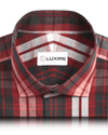 Red Grey Checks Shirt
