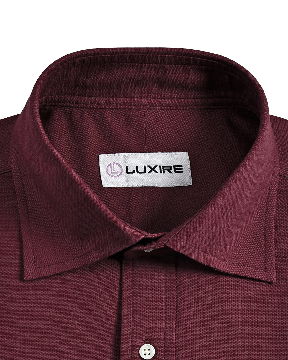 Maroon oxford Shirt - 2