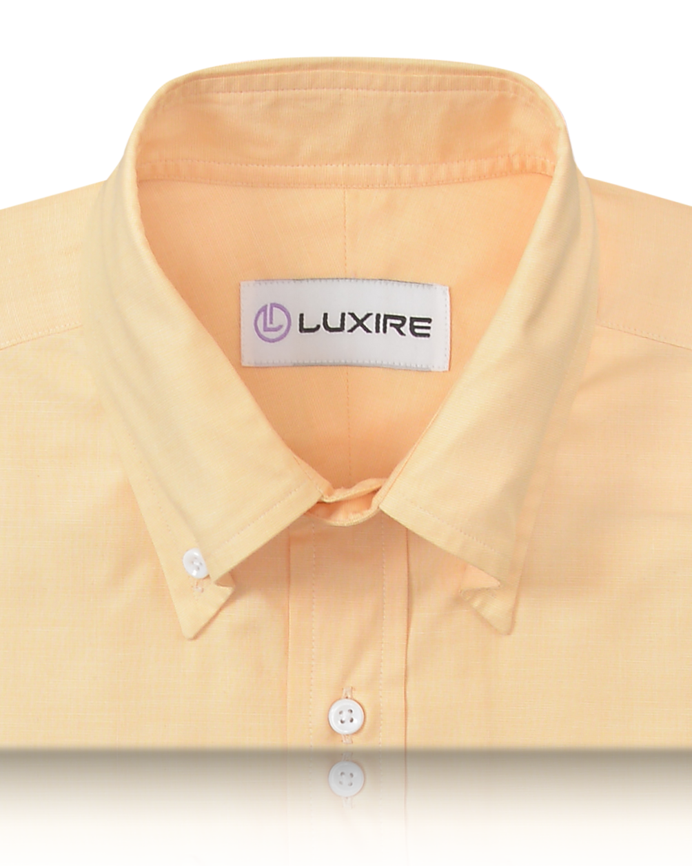 Cotton Poly: Light Yellow End On End Shirt - 2