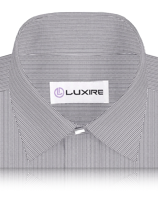 Linen: Black White Dress Stripes - 2
