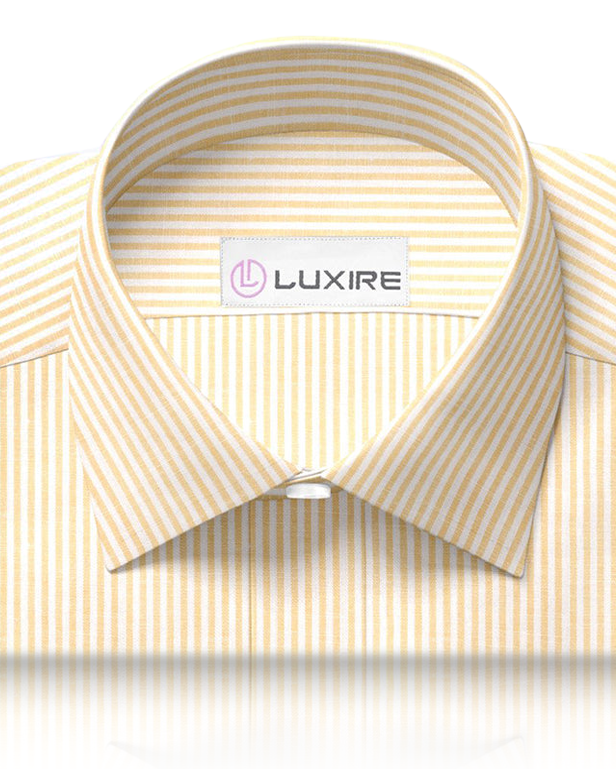 Linen: Yellow Candy Stripes - 2
