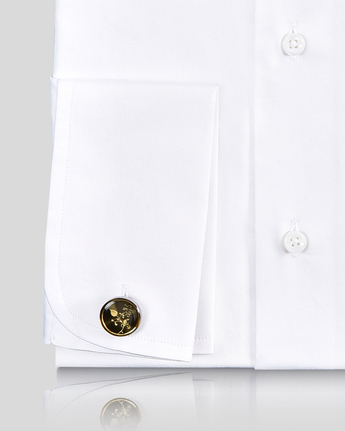 Lustrous Fine White Shirt - 2