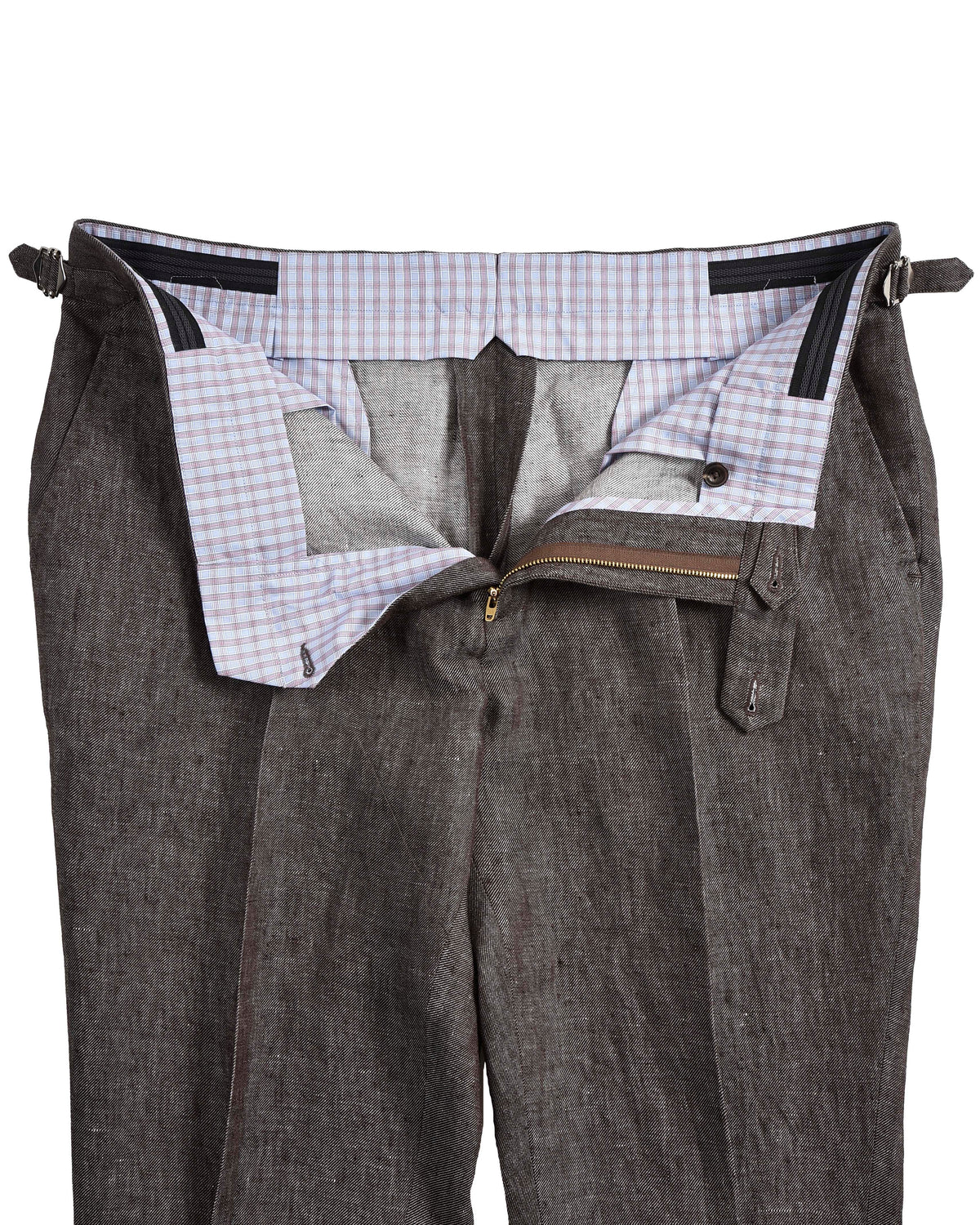 Solbiati Coffee Brown Linen - 5