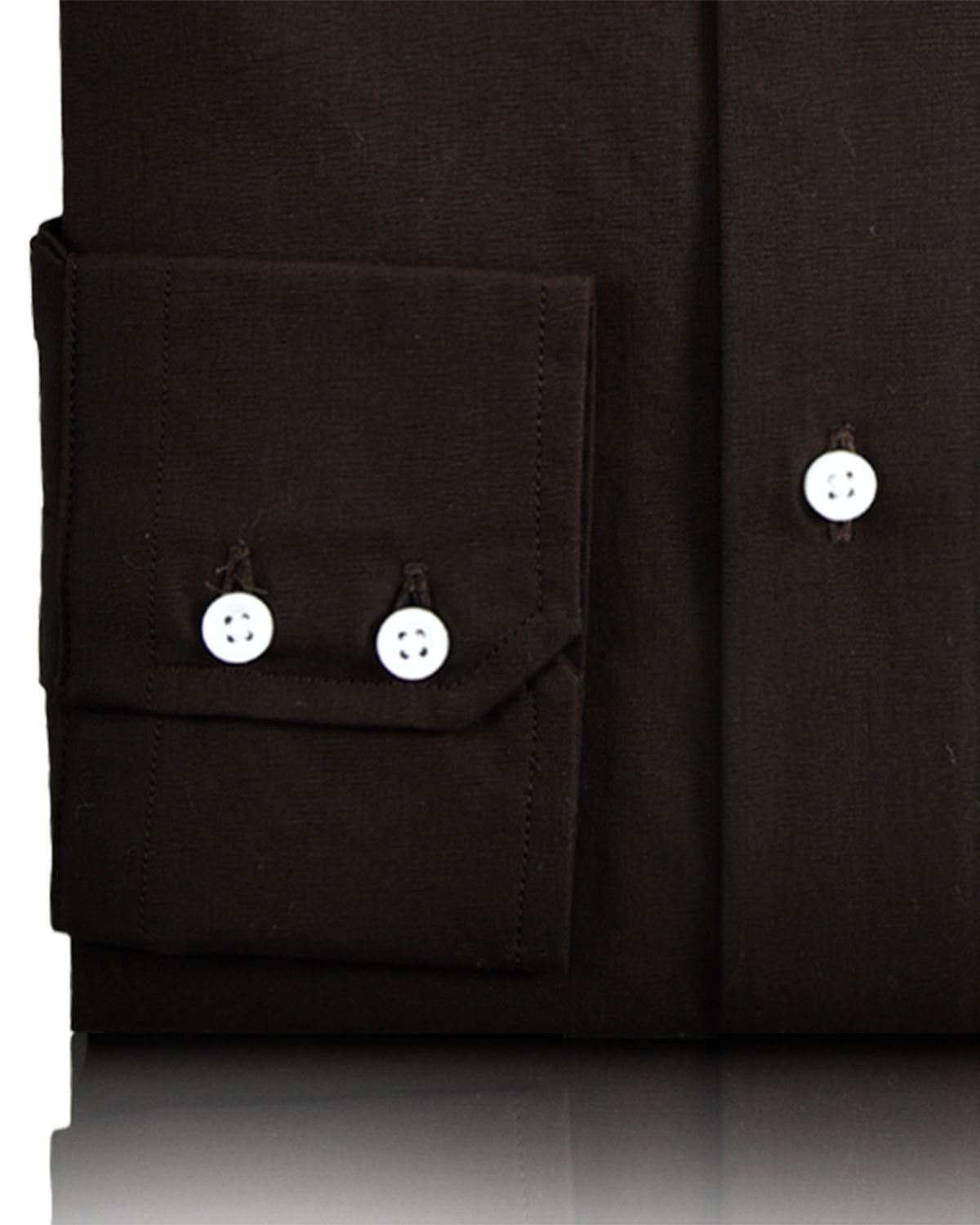 Dark Brown Everyday Shirt - 3