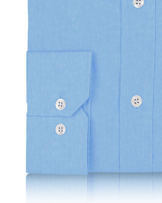 Blue Summer Light Chambray - 3
