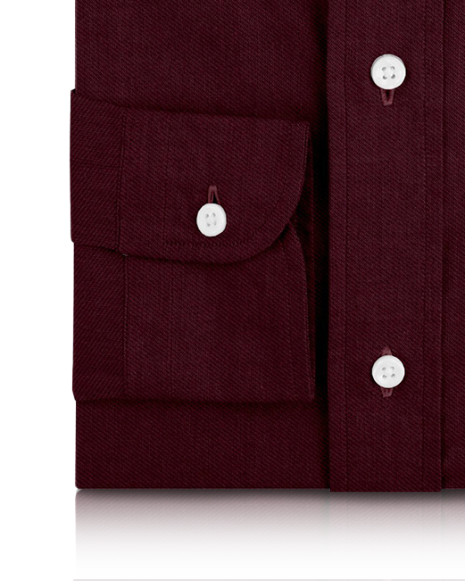 Maroon Cotton Twill - 3