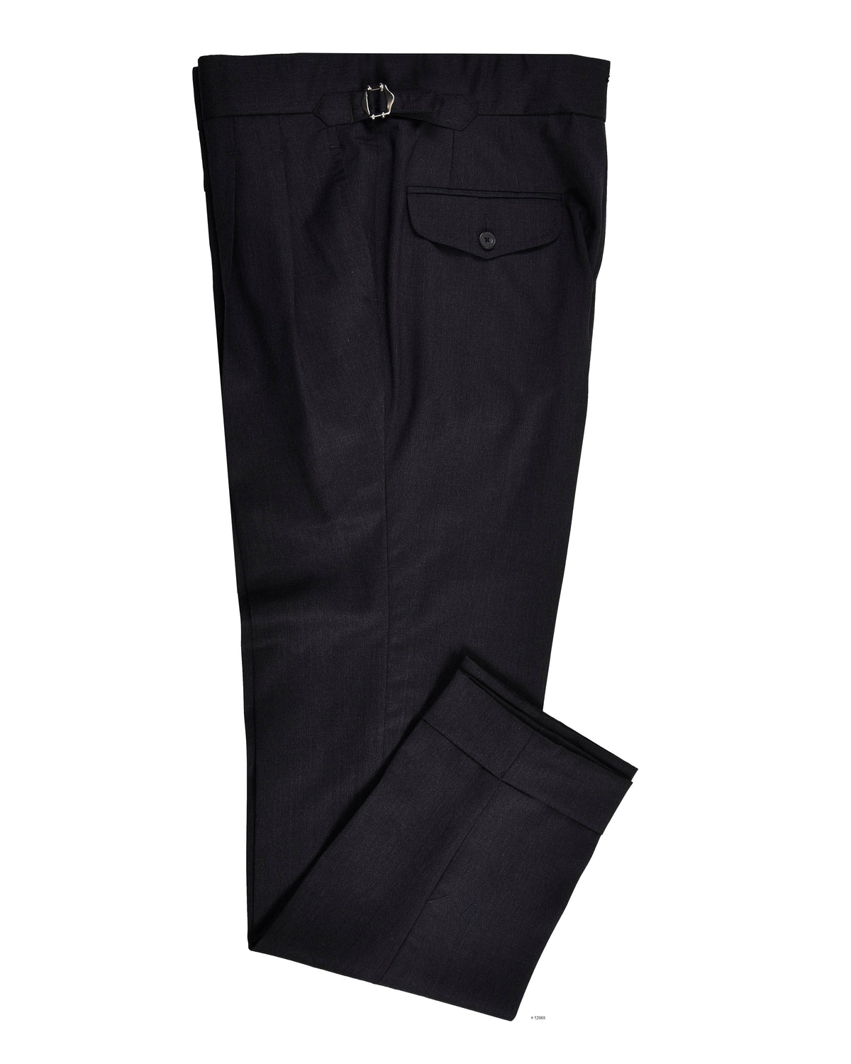 Tollegno: Charcoal Easycare Wool - 1