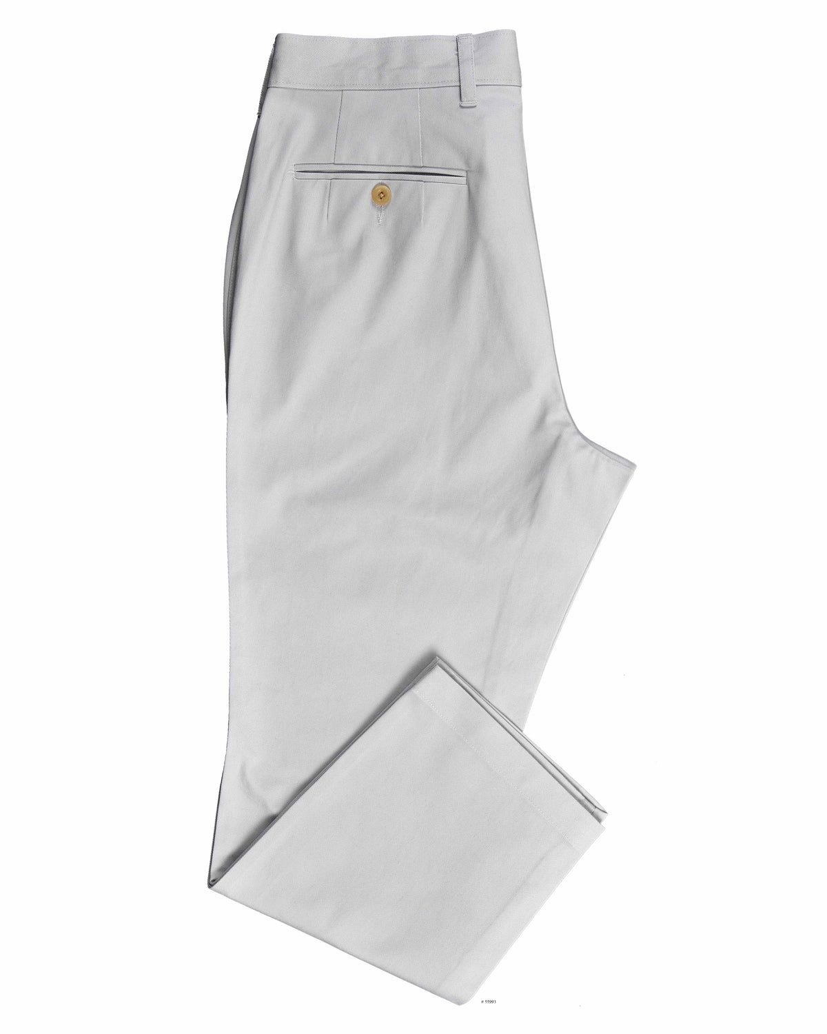Stone Grey Plain Chino - 1