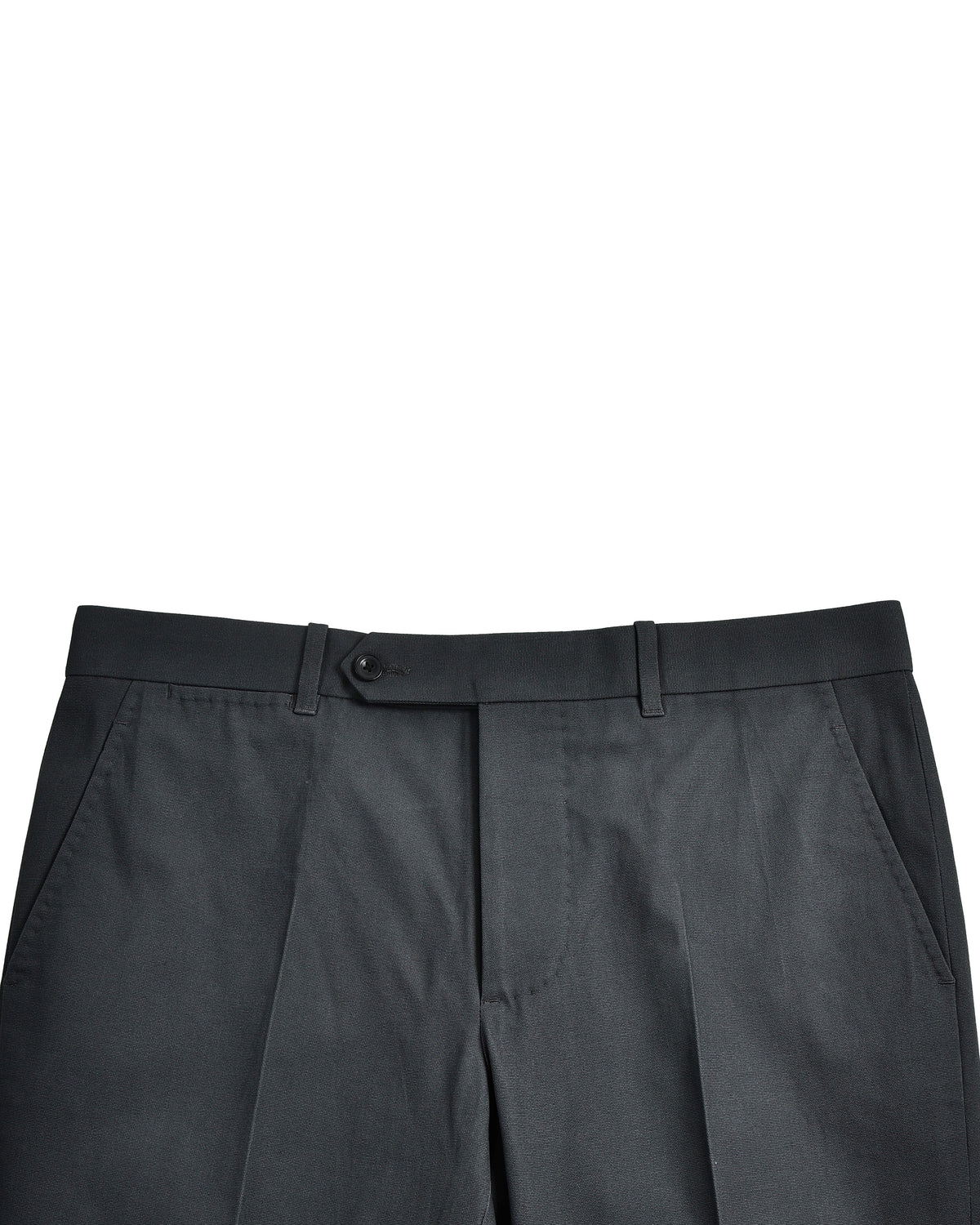 Charcoal Grey Canvas Trouser - 3
