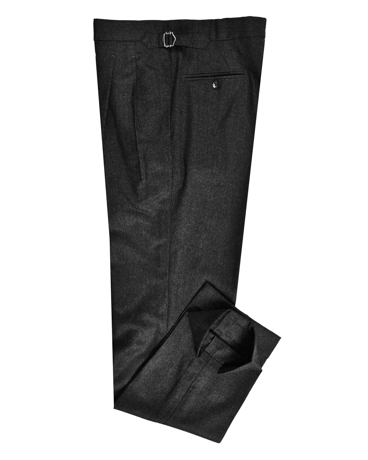 VBC Super 120's Flannel Charcoal Grey - 2