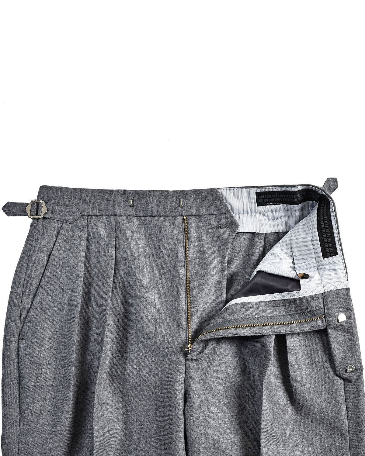 Dugdale Flannel: Light Grey Twill 14 Oz - 4