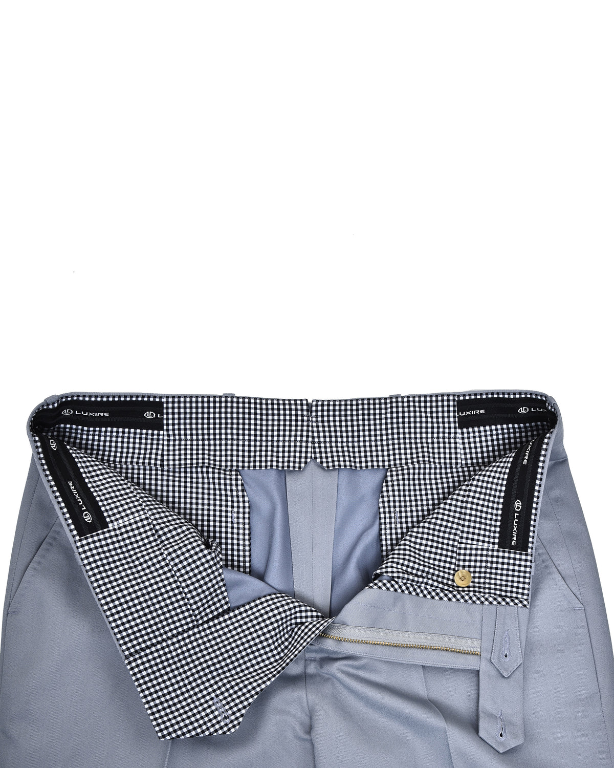 Silver Grey Twill Pant - 5