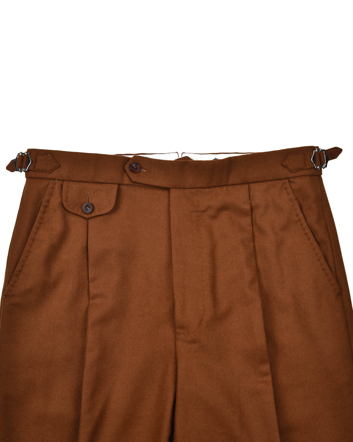 VBC:100% Wool Brown Flannel - 3