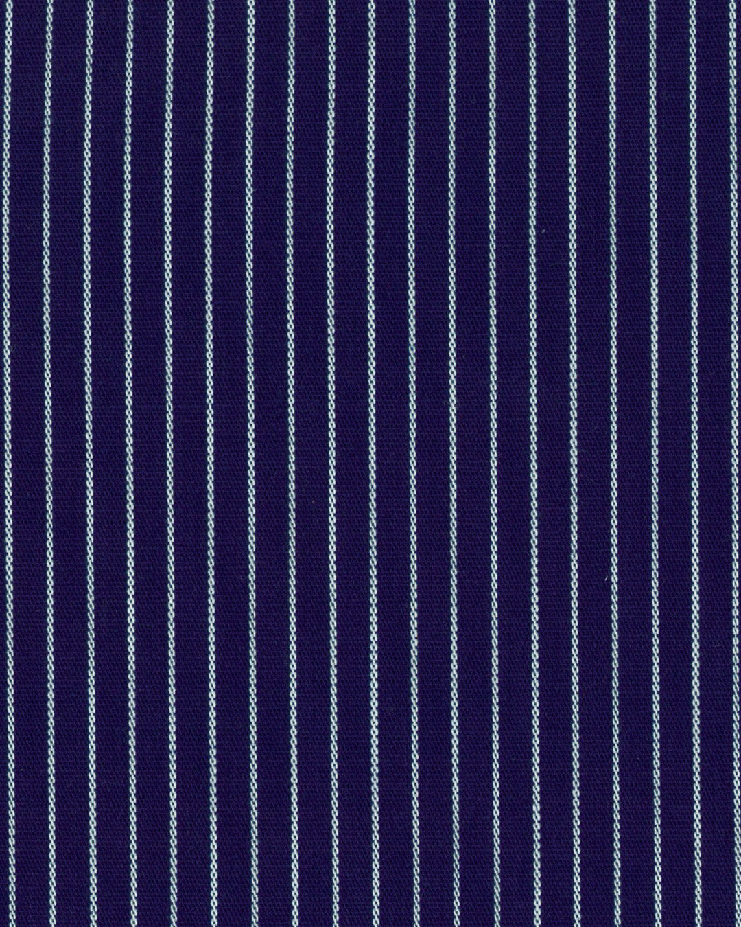 Navy White Pin Stripes - 4