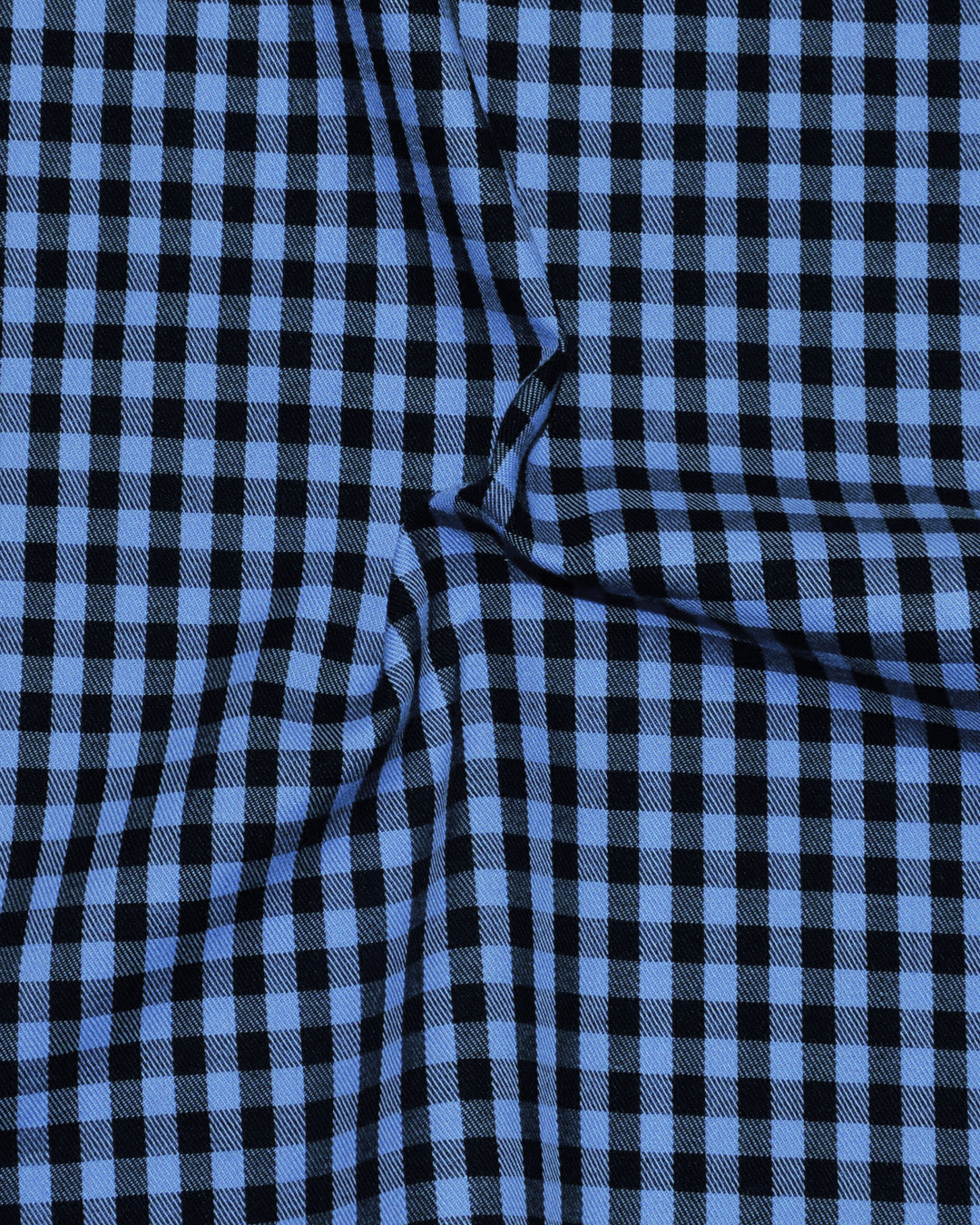 Blue Black Gingham - 5