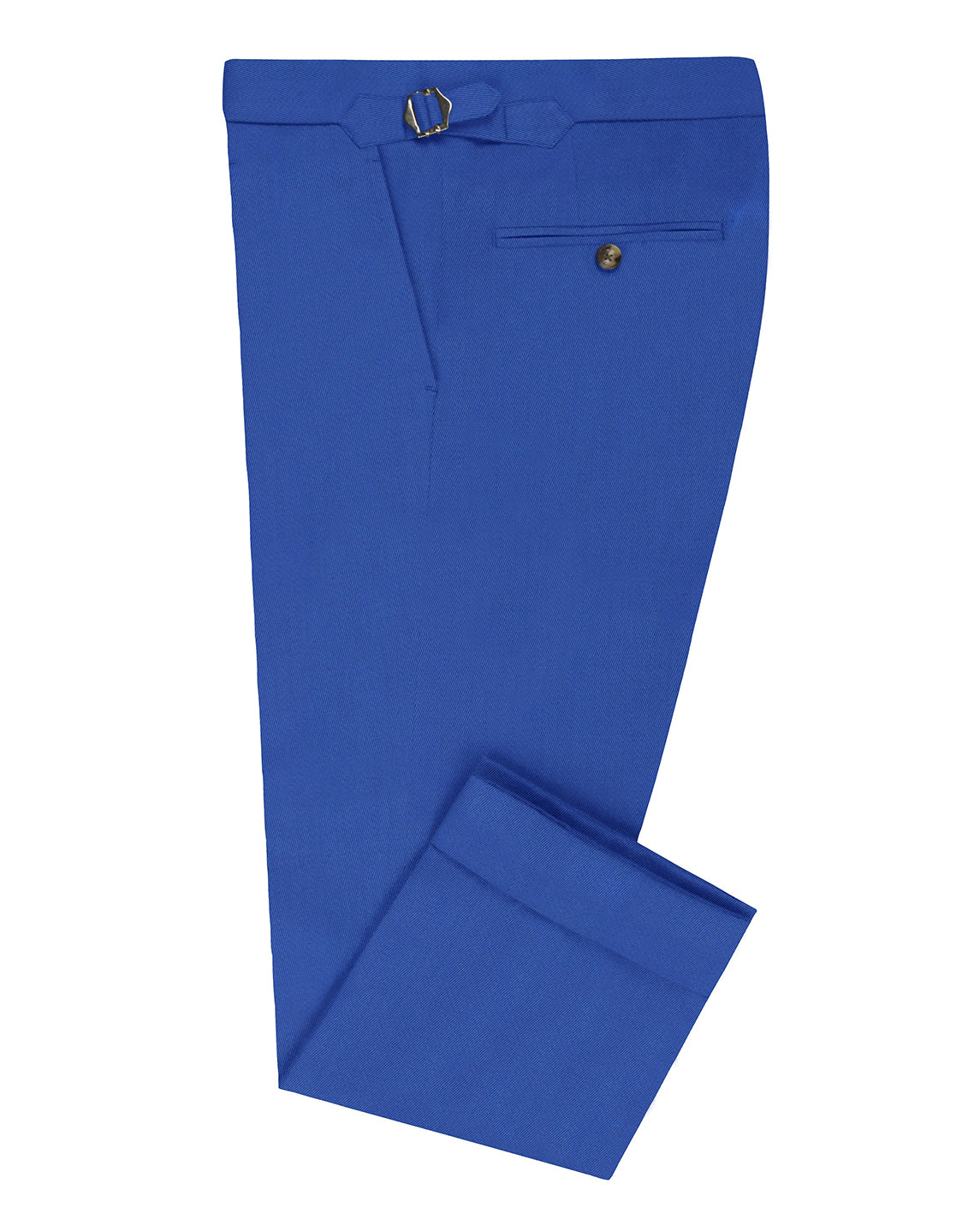 VBC :100 % Royal Blue Cavalry Twill - 1