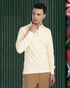Camel Wool Flannel Pant