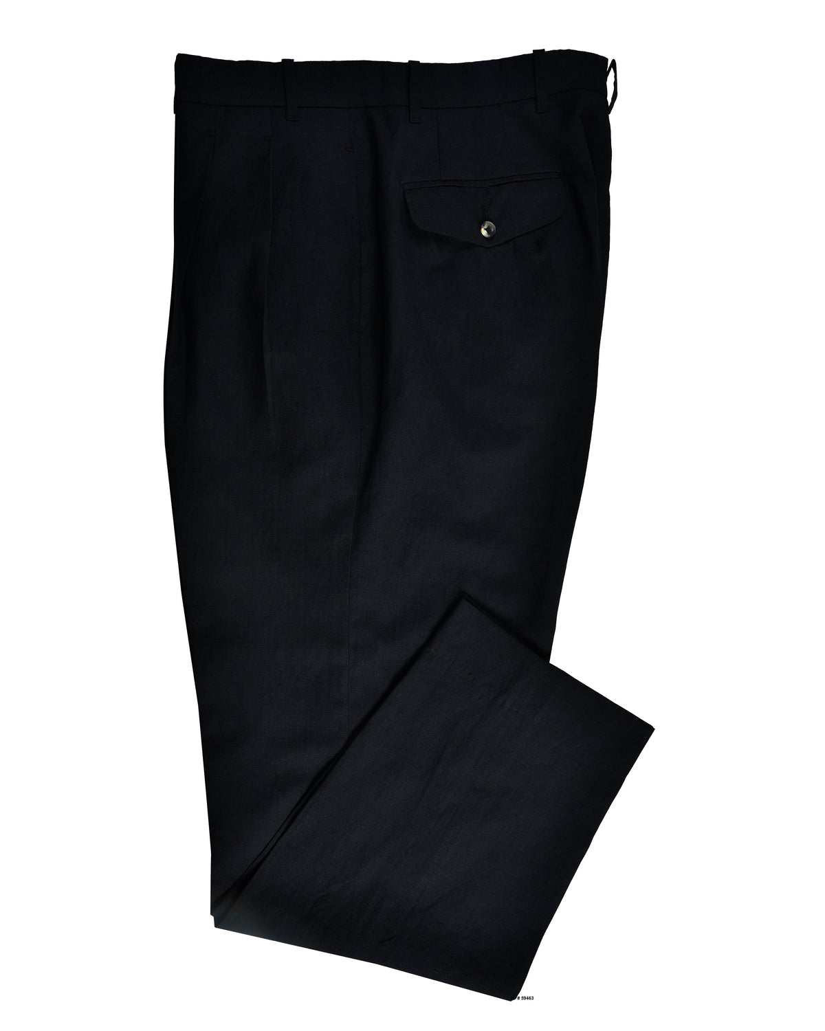 VBC: Black Wool-Linen - 1