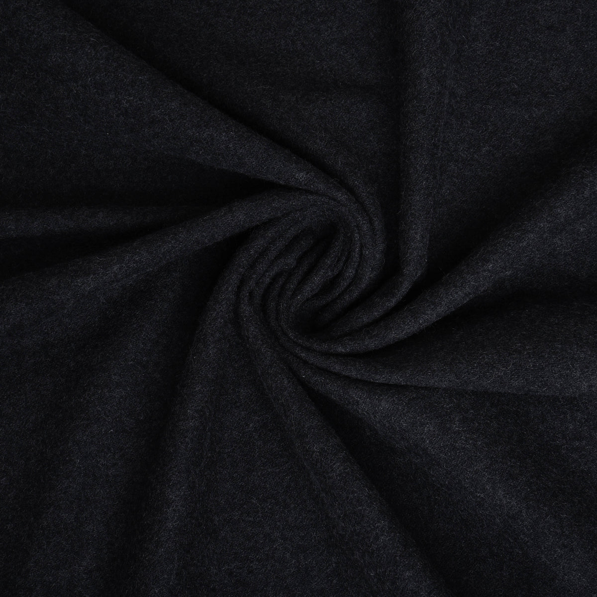Charcoal Wool Flannel Pant - 3