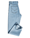 Fade Washed Light Blue Jeans