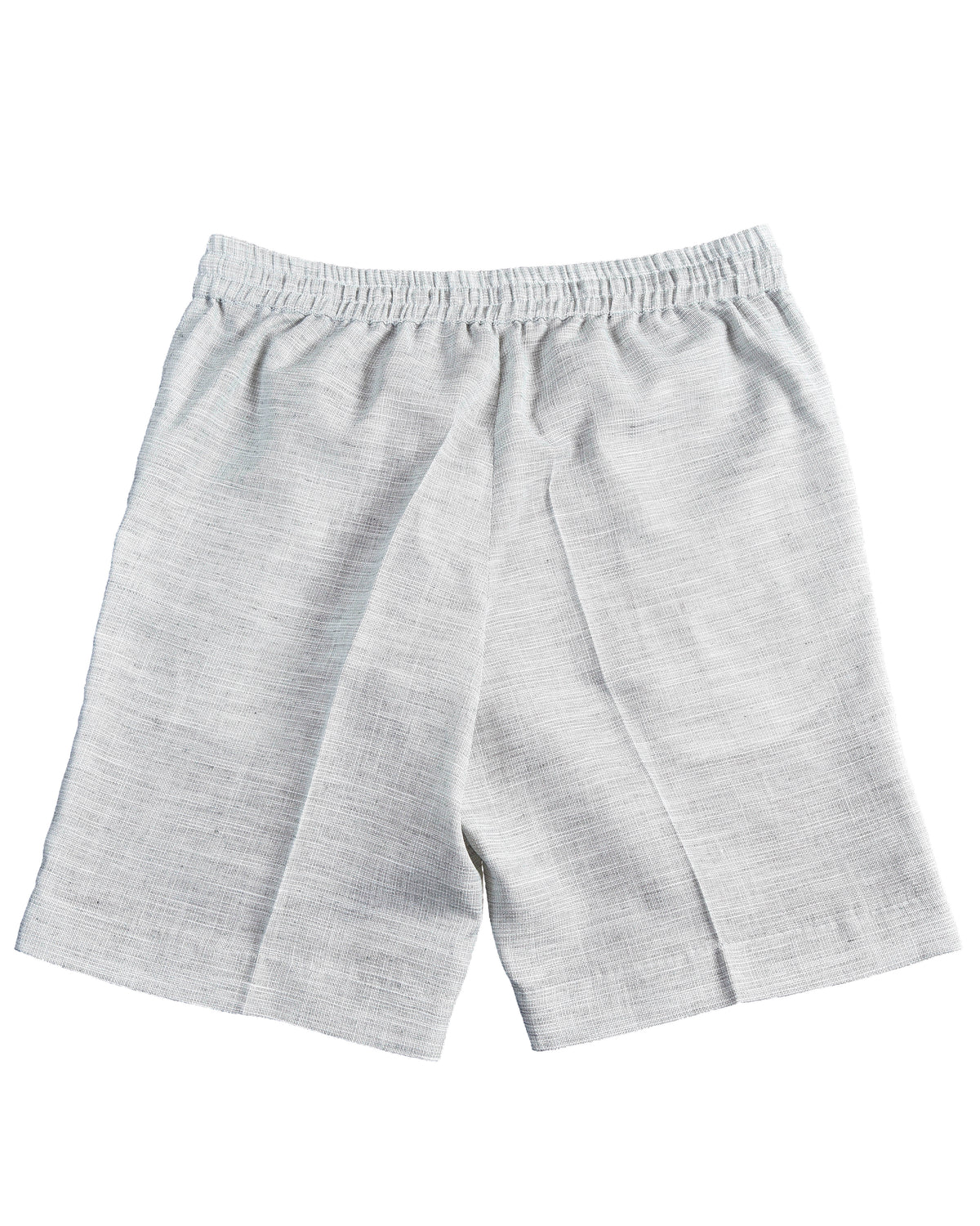 Soft Washed Light Grey Drawstring Shorts - 13