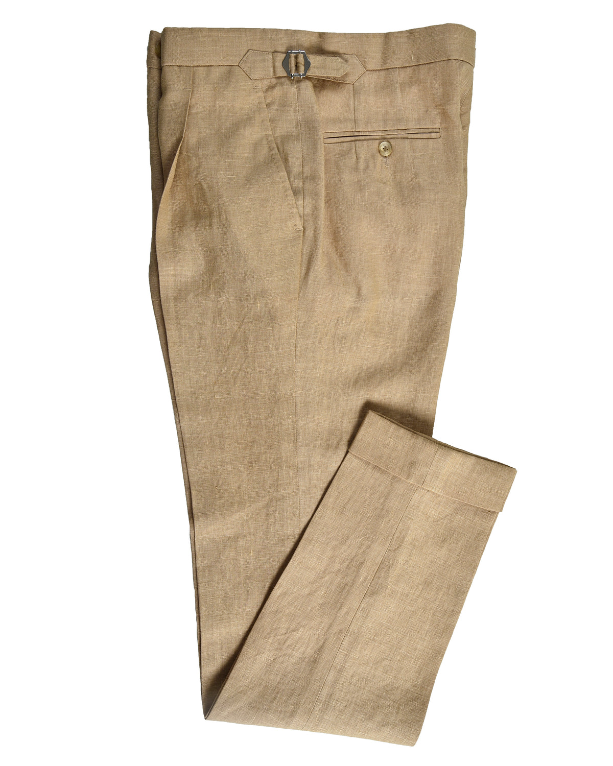 Golden Linen Dress Pant - 8
