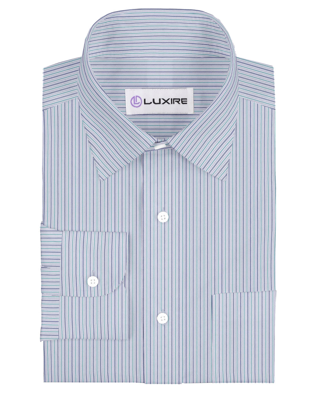 Alumo Navy Green and Grey Stripes - 1