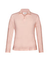 EZS Aria Pink Long Sleeve Polo