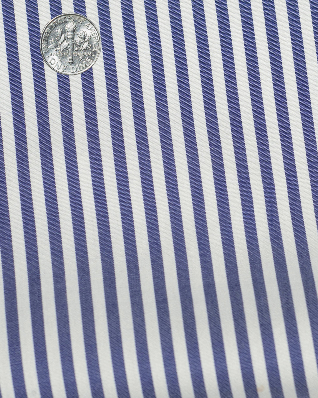 Navy Dress Stripes Shirt - 4