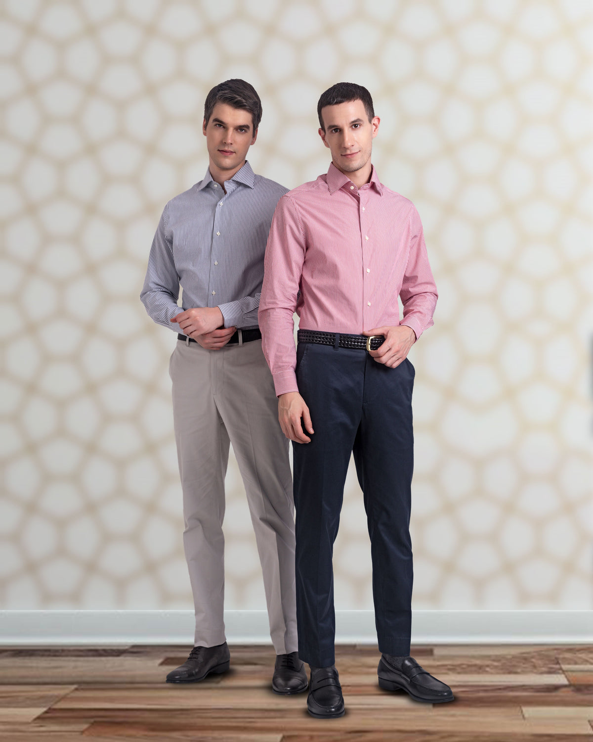 Grey University Stripes Oxford Shirt - 6