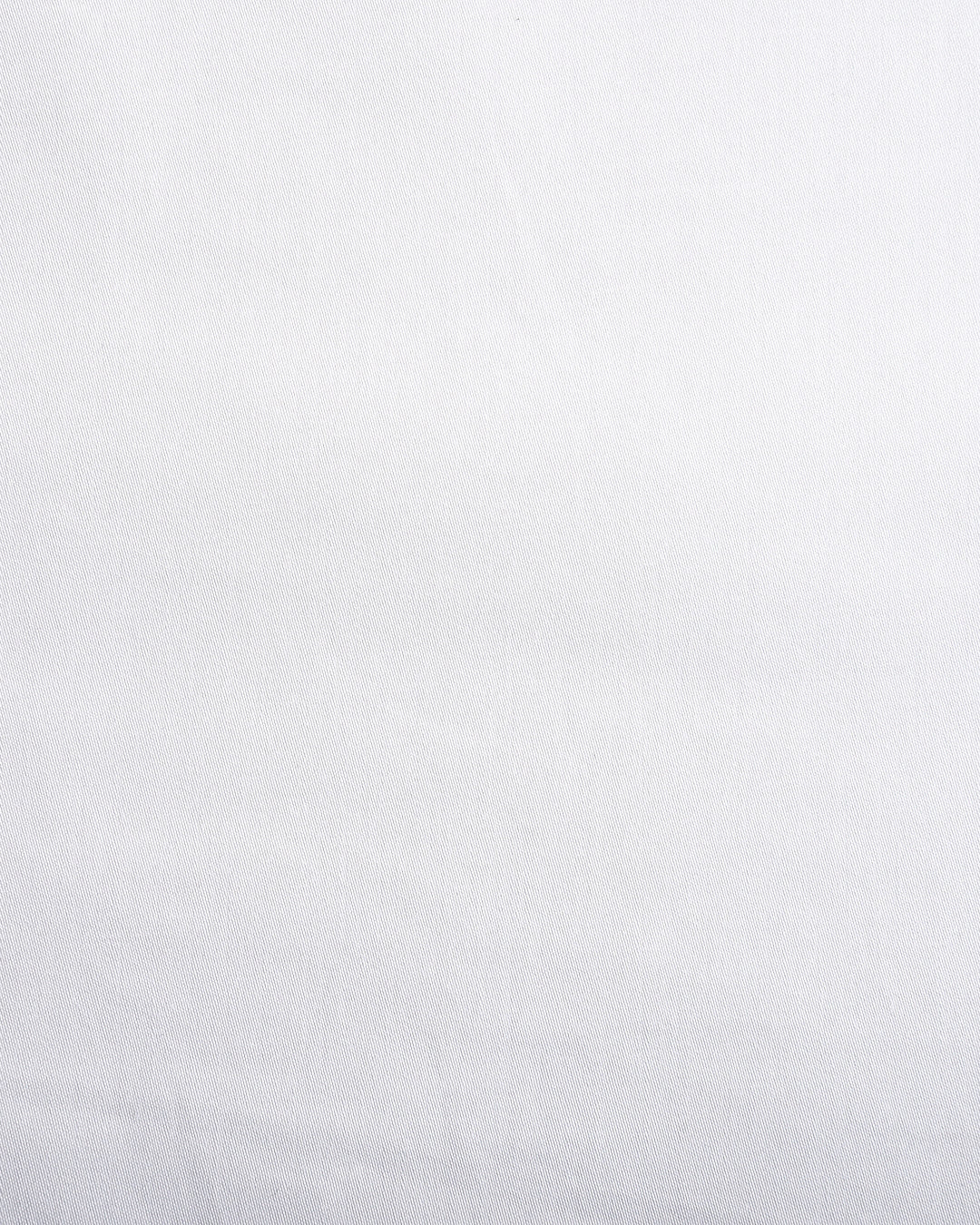 Lustrous Fine White Shirt - 5