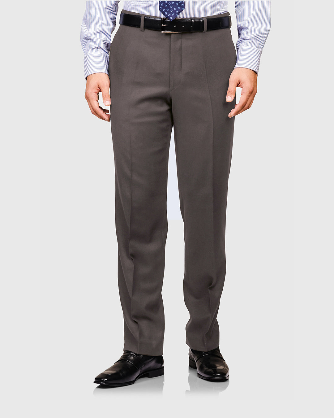 Smoky Grey Twill Pant - 2