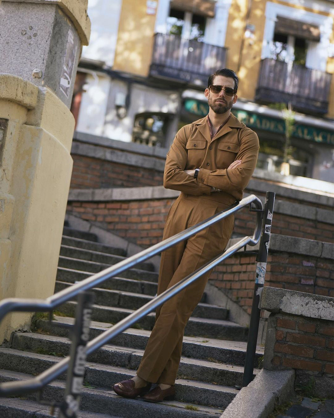 Copper Casual Camp Collar Shirt - 4