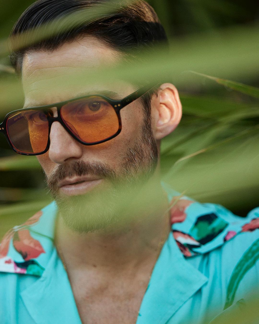 Pleated Pale Green Cotton Canvas Linen - 9