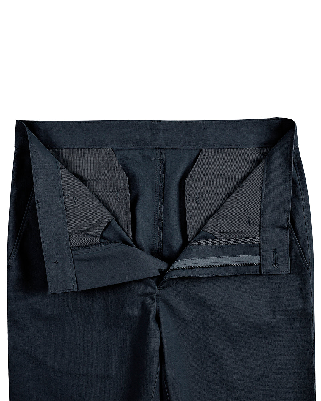 Genoa Chino Pant Dark Teal Blue - 4