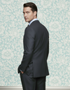 Dugdale Dark Grey Wool Flannel Suit