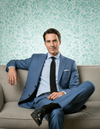 Dugdale Blueish Grey Wool Flannel Suit