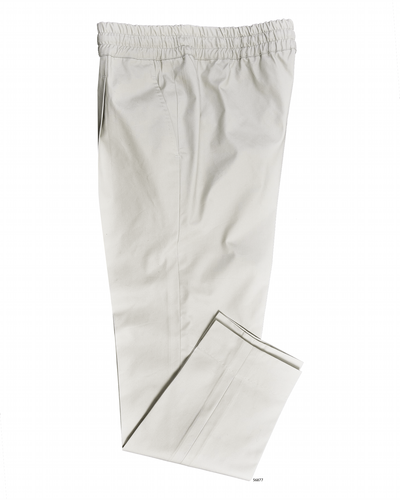 Beige Drawstring Pants