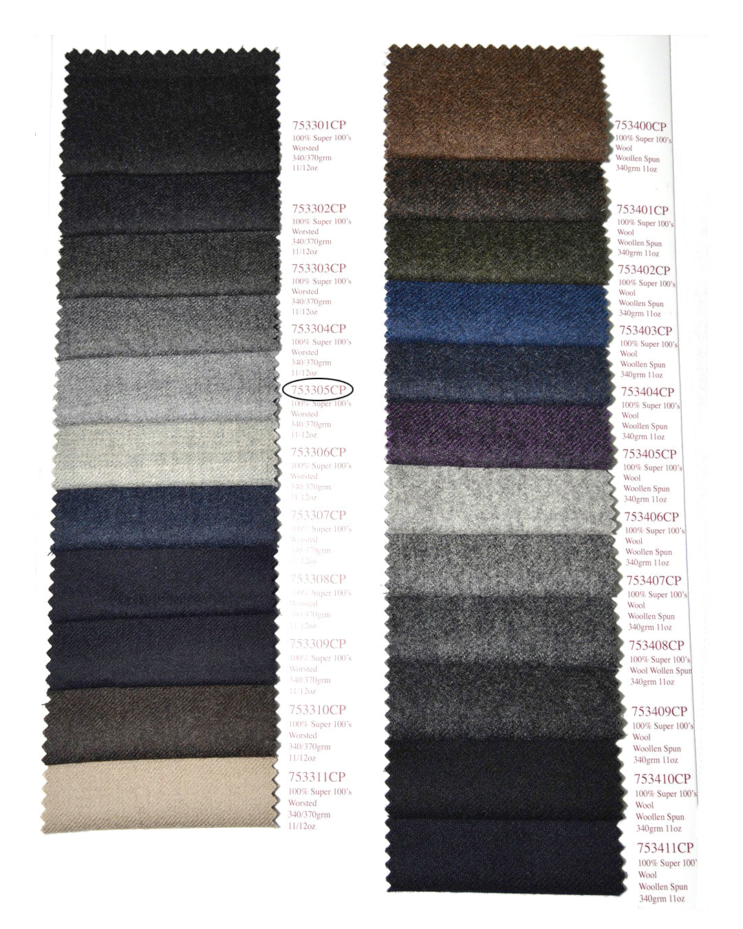 Holland Sherry Classic Worsted Flannel Silver With Grey Flannel - 3