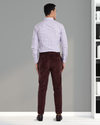 Navy Pink Tattersall Shirt