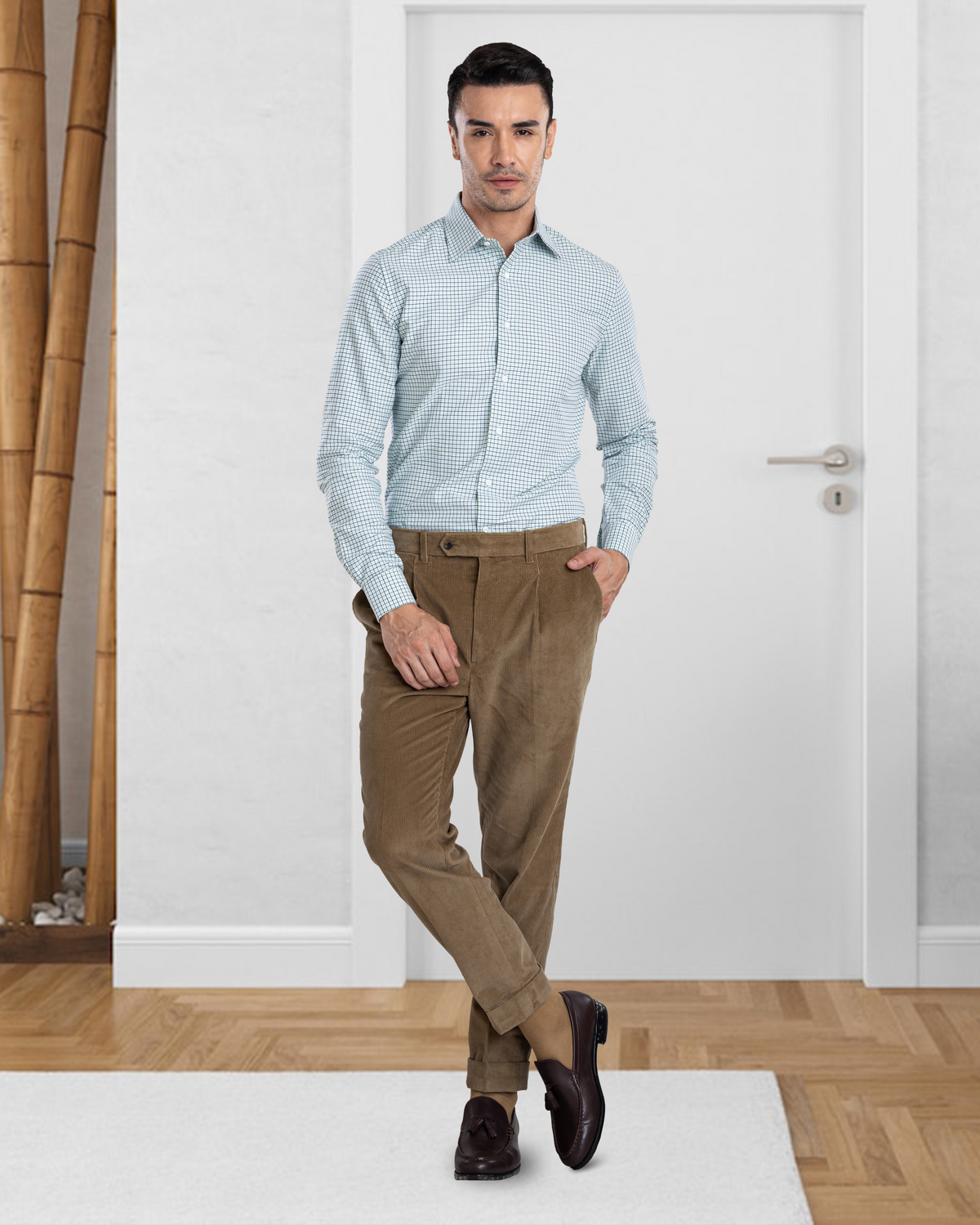 Green Blue Tattersall - 4