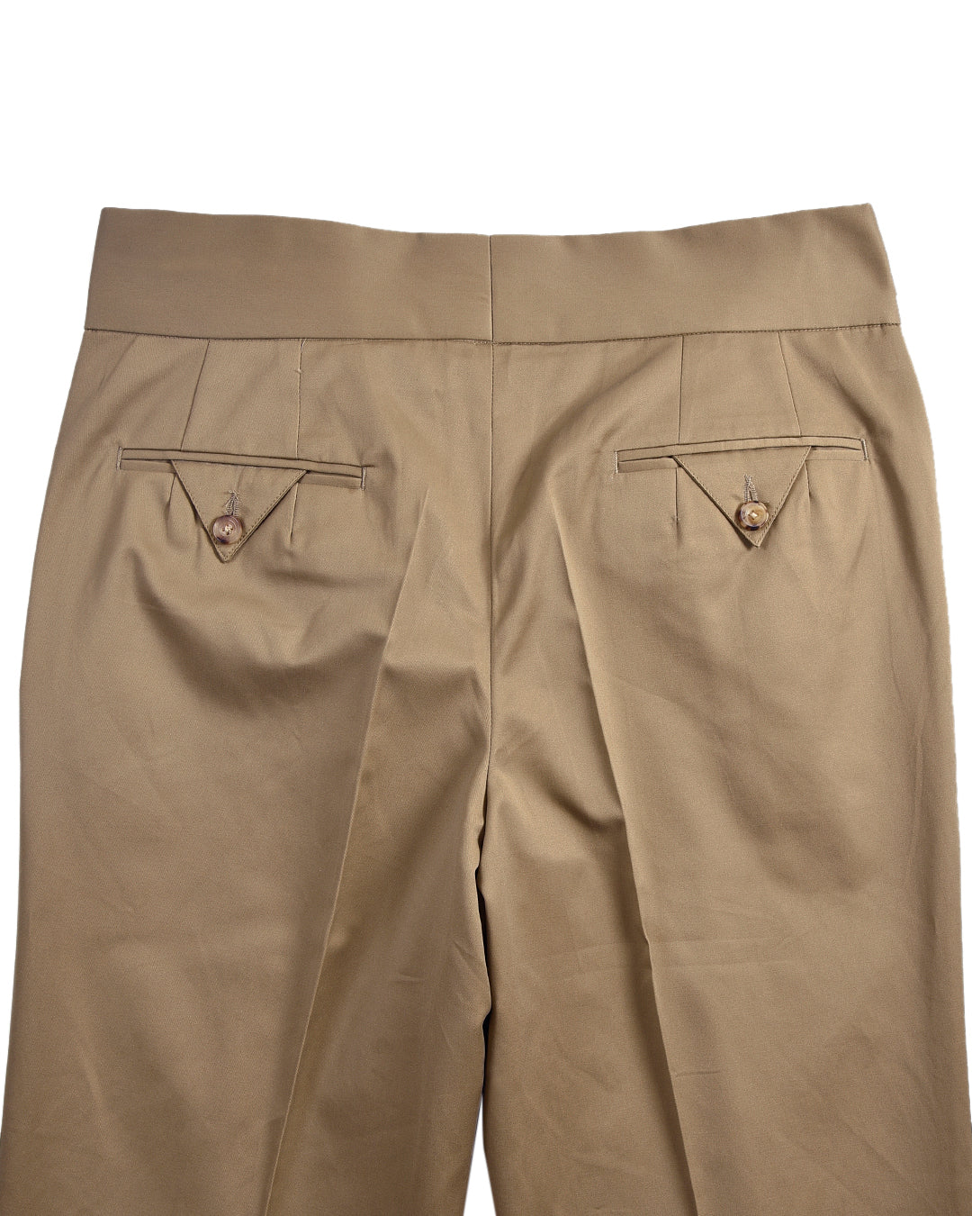 Gurkha Pant in Cotton Twill: Sand Fossil Beige - 6