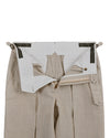 100% Linen Suiting Ecru