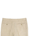 Linen: Natural Ecru Dress Pant
