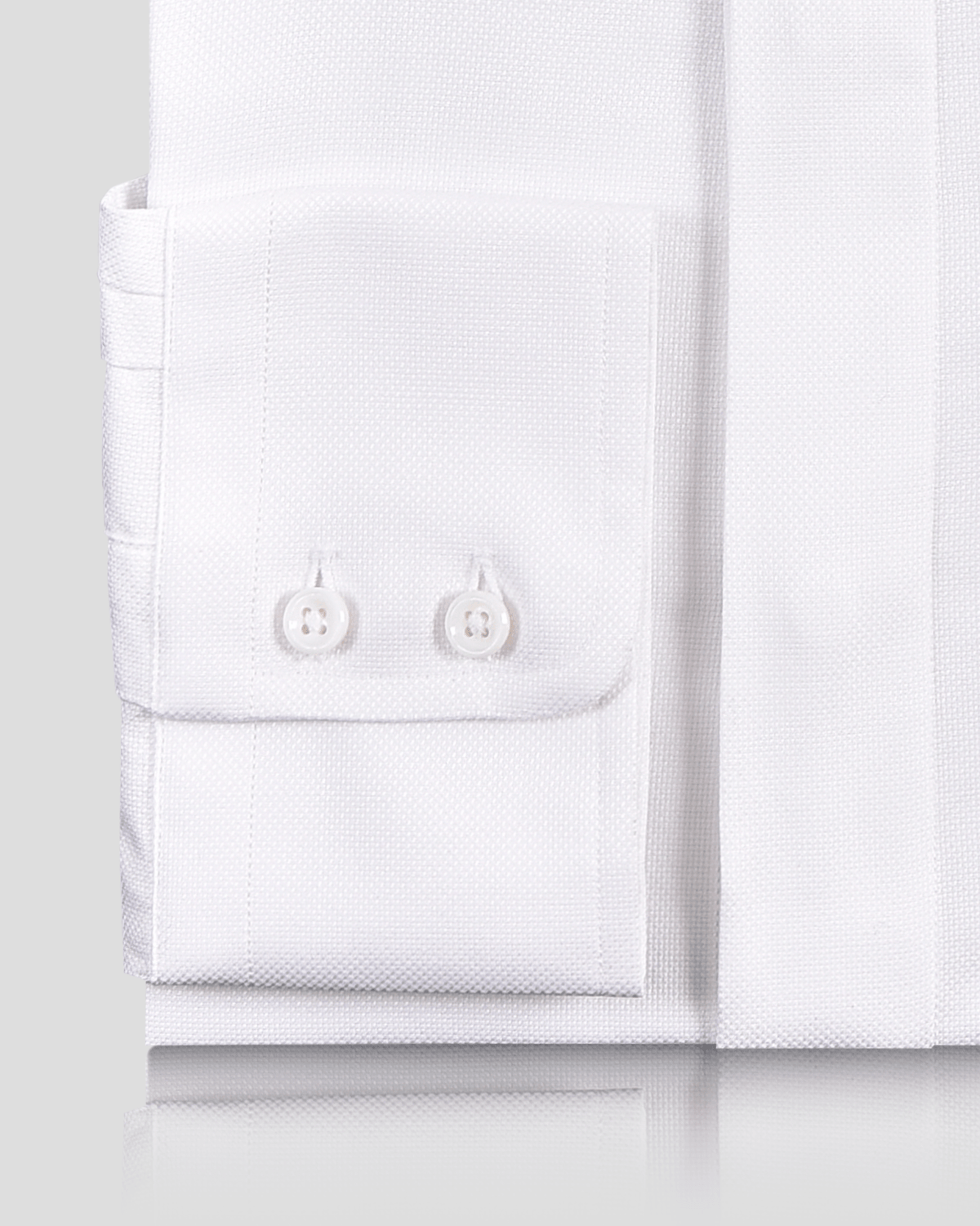 Brembana 2-Ply Giza White Royal Oxford Shirt - 3