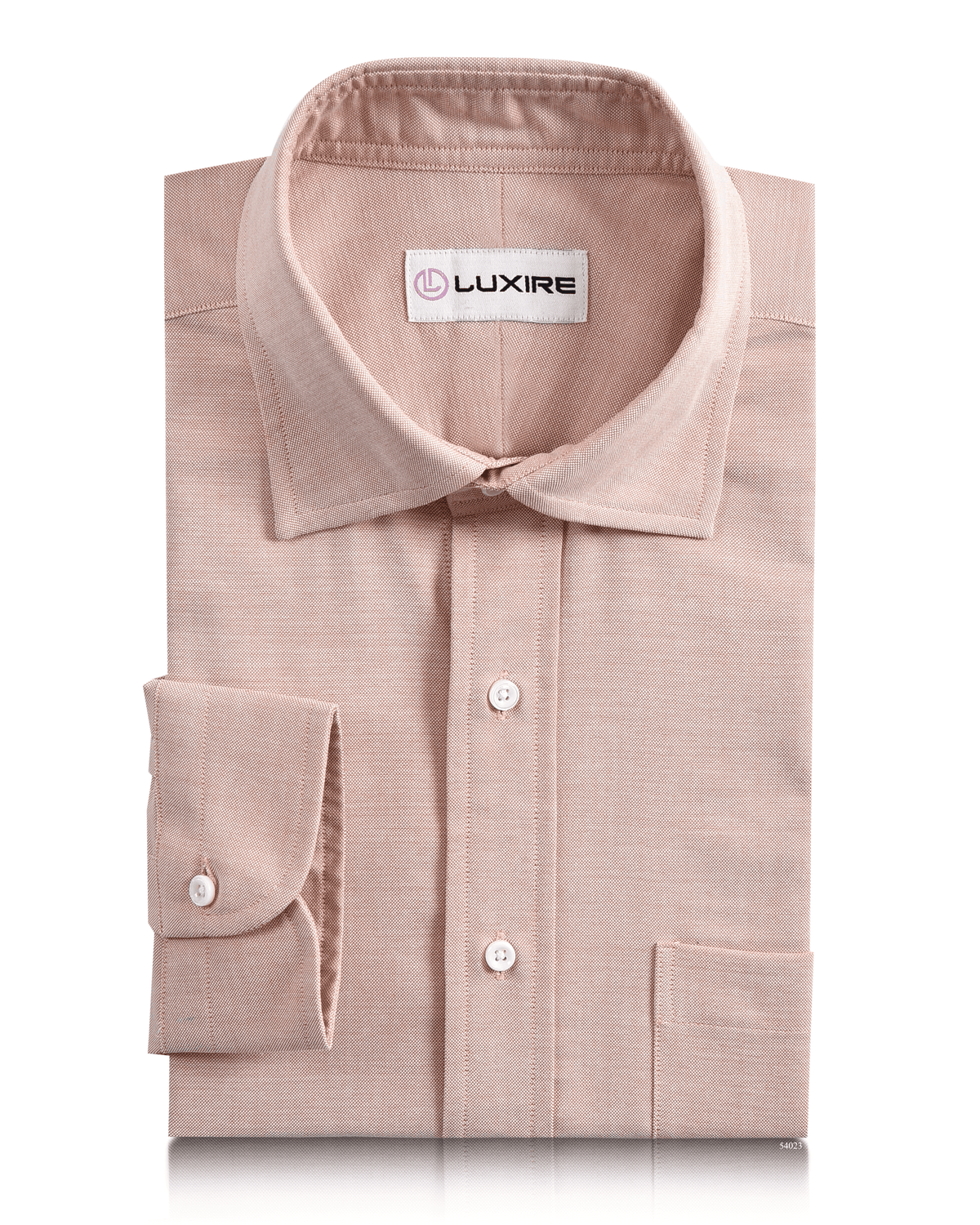 Orange Oxford Shirt - 1